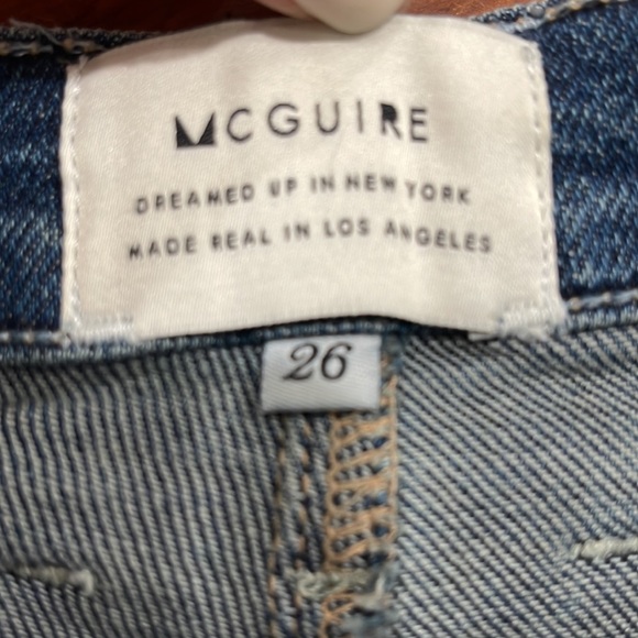 MCGUIRE DENIM JEAN SKIRT - Picture 3 of 3
